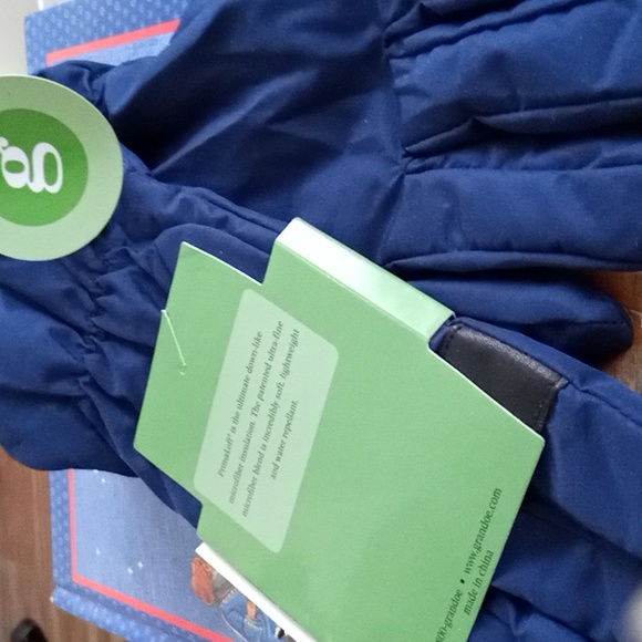 Grandoe Navy Blue Soft Hands With Primaloft Gloves - Picture 3 of 3